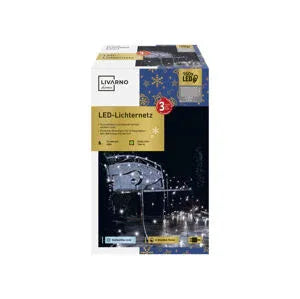 LIVARNO home LED light curtain/net (light net, cold white) - Gomix Brands Outlet